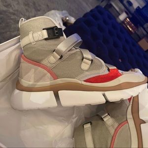 Chloé Sonnie High Top 'Light
Eucalyptus' Sz 40